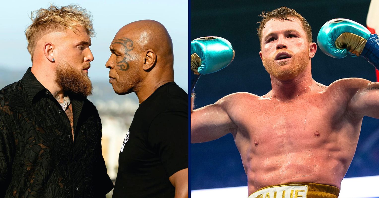 Canelo on Jake Paul Mike Tyson
