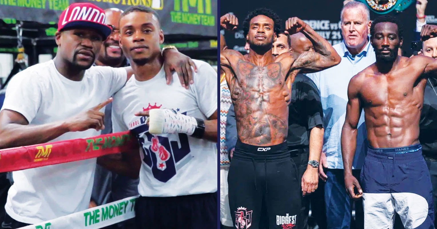 Errol Spence Didn’t Hesitate When Asked If Terence Crawford Would Beat A Prime Floyd Mayweather