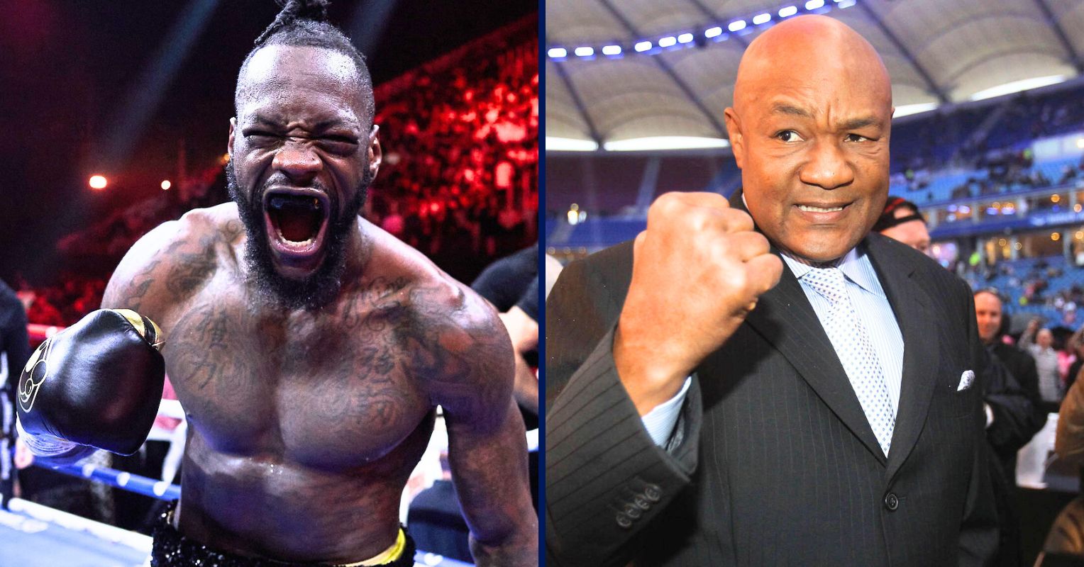 George Foreman Sums Up Deontay Wilder’s Claim That He Is The Biggest Puncher Ever In Just 2 Words