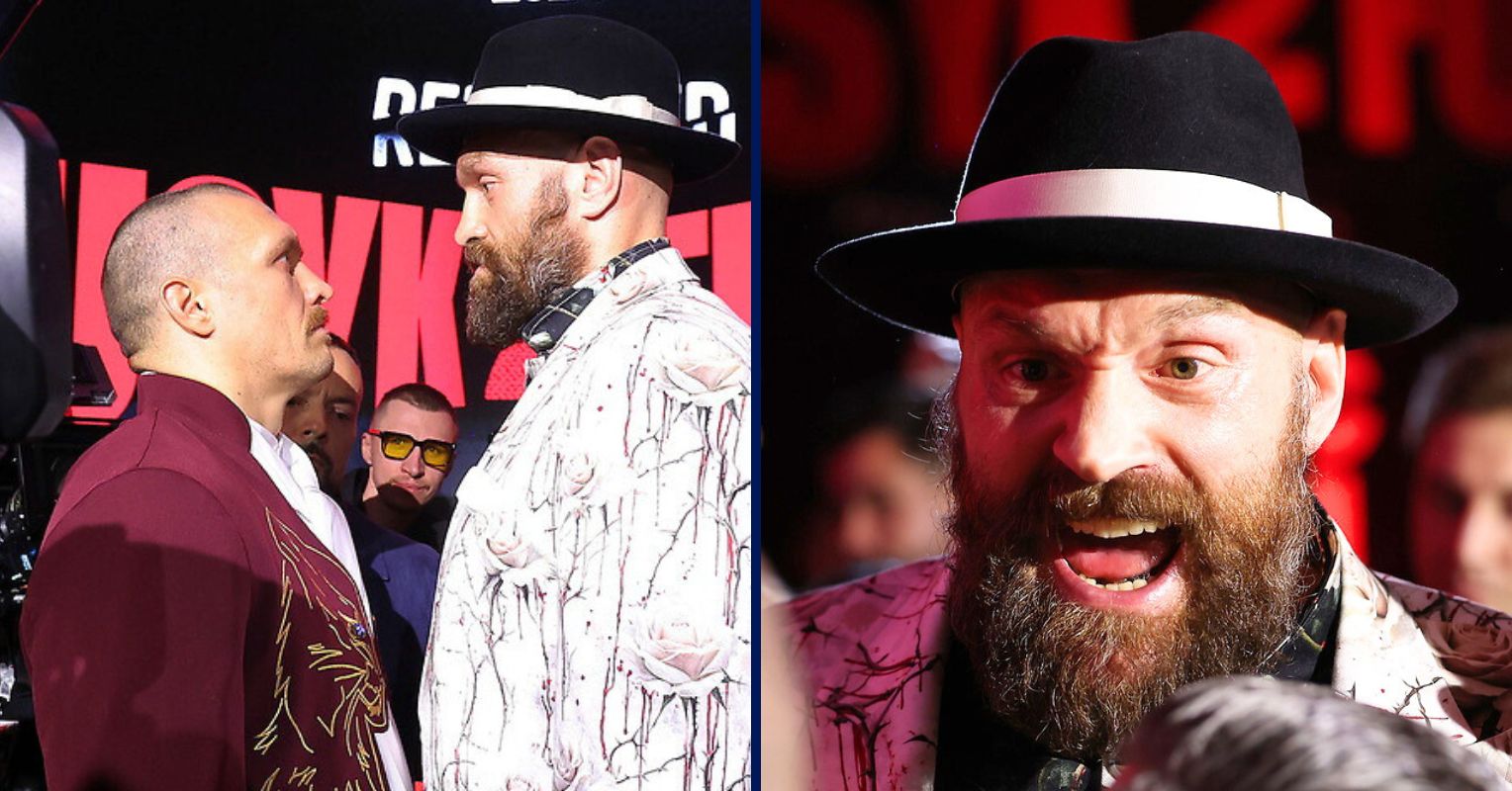 Fans Spot Sign That Tyson Fury Is ‘Rattled’ After Audio Leaks From 10 Minute Face Off With Usyk