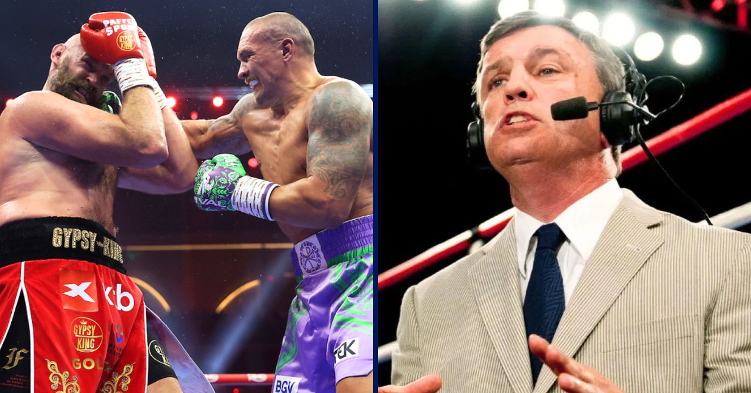 Oleksandr Usyk and Teddy Atlas