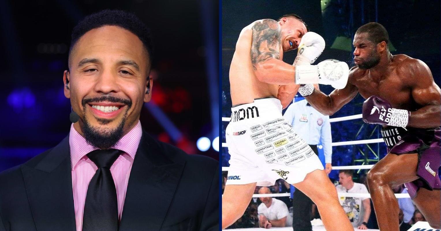 Andre Ward, Oleksandr Usyk and Daniel Dubois