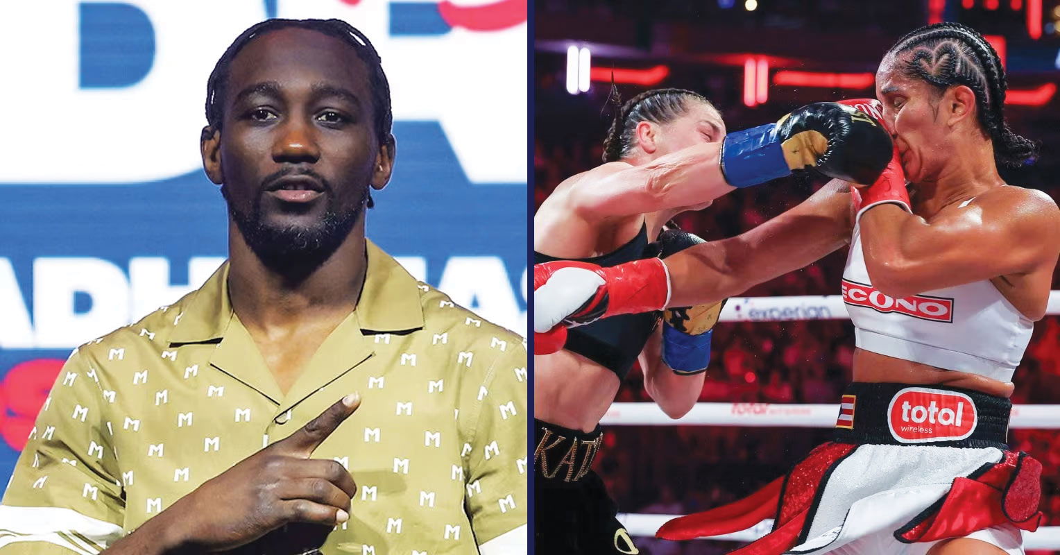 Terence Crawford, Katie Taylor and Amanda Serrano