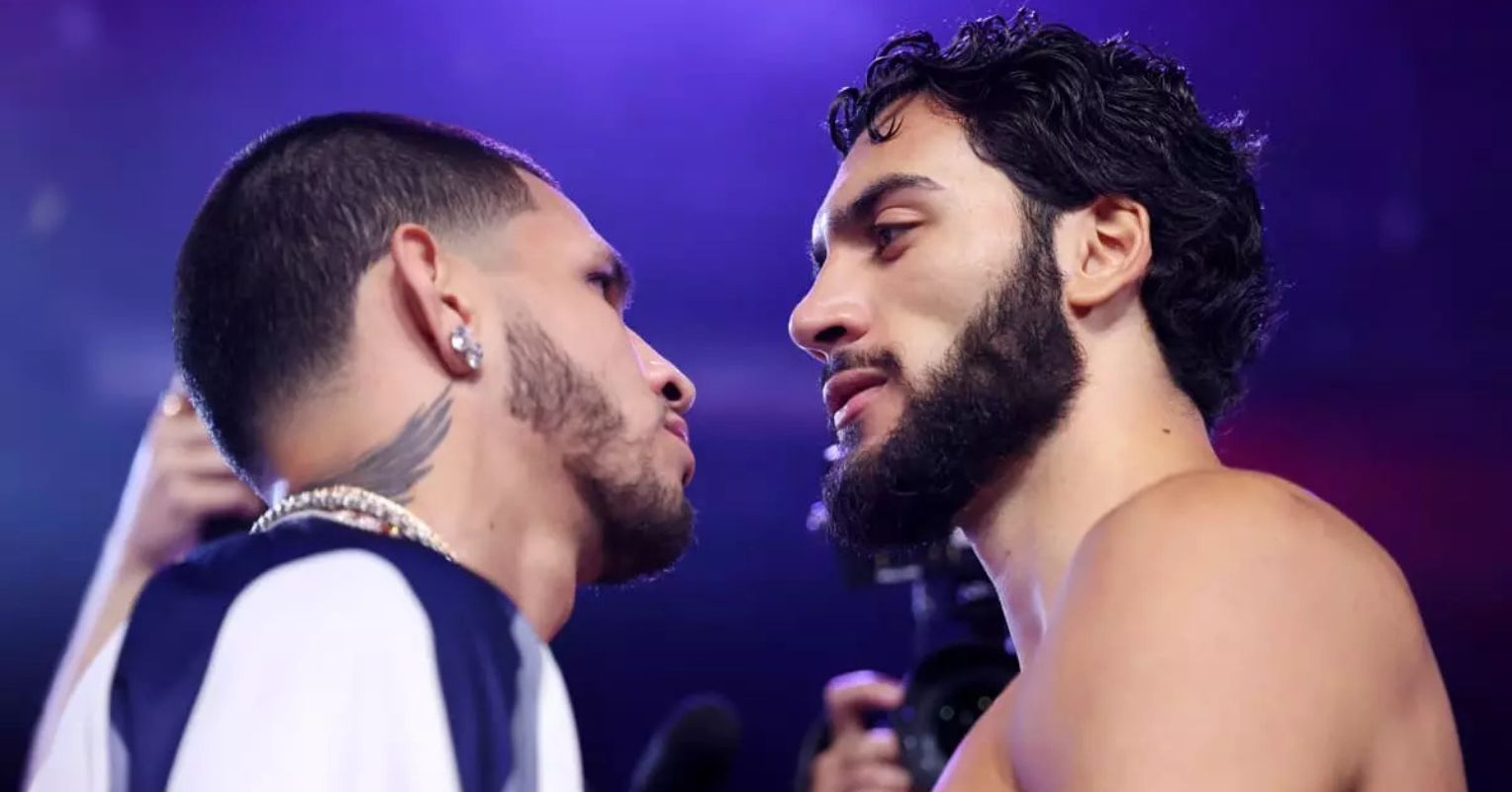 Edgar Berlanga and Hamzah Sheeraz
